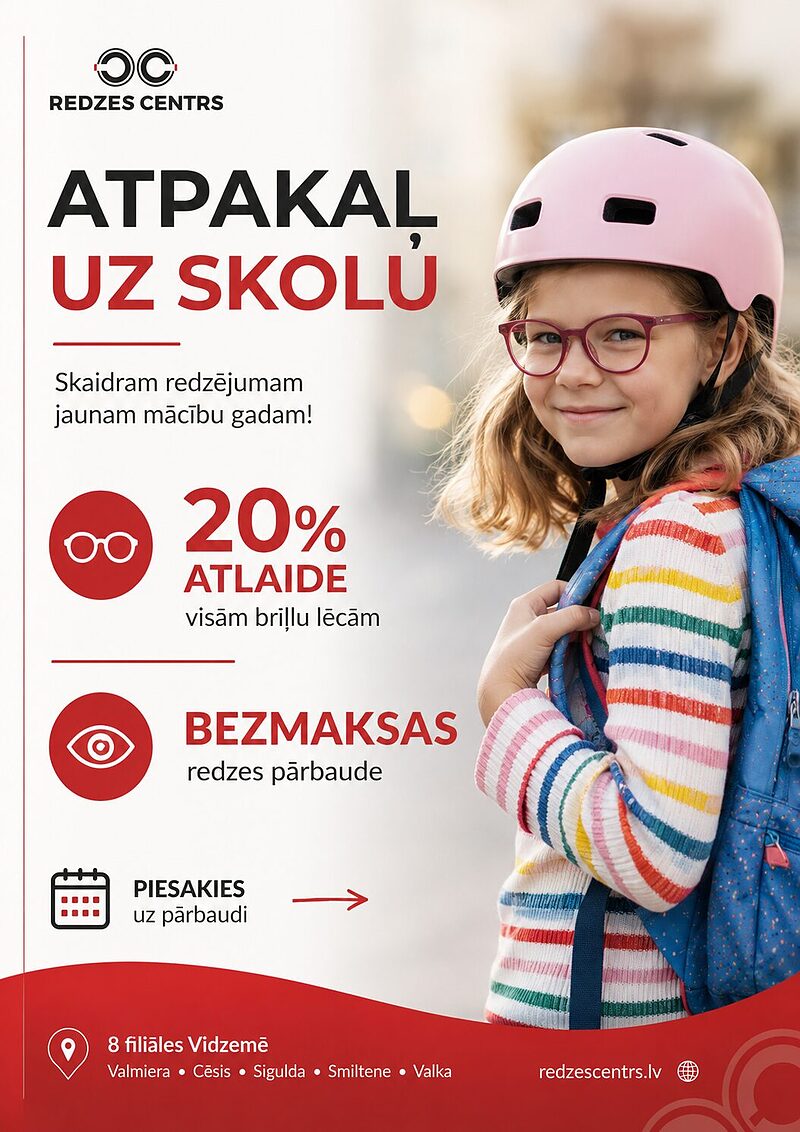 Atpakaļ uz skolu!