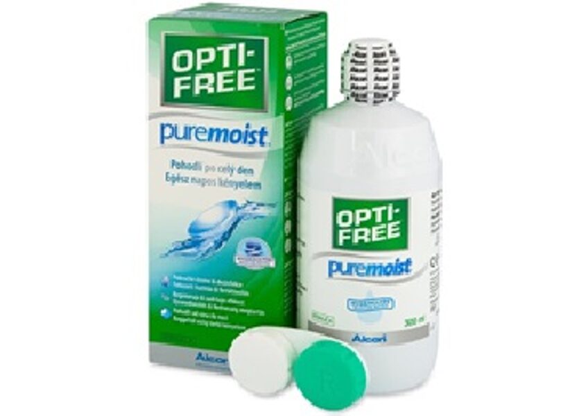 OPTI-FREE PureMoist kontaktlēcu kopšanas šķīdums (300ml)